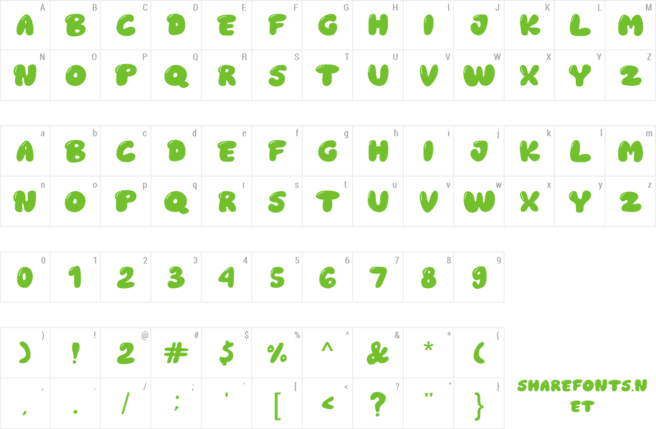 Font Peace Man preview